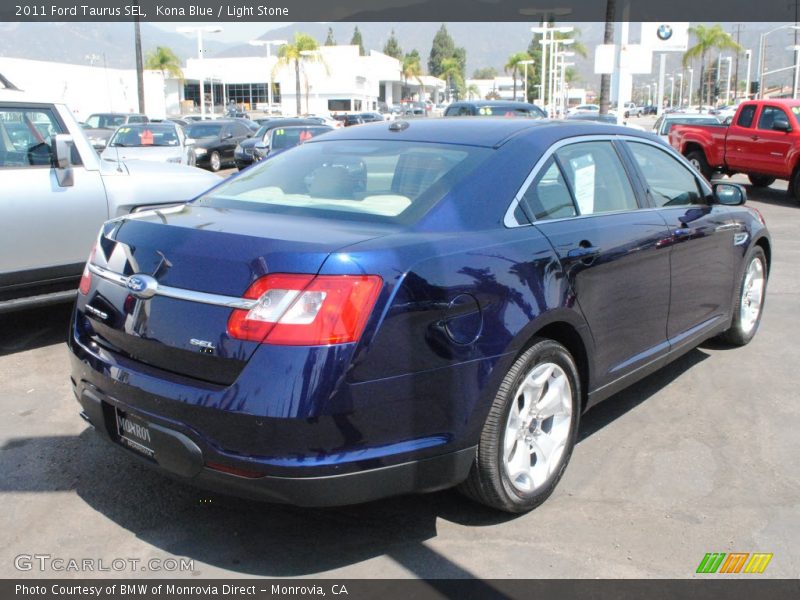 Kona Blue / Light Stone 2011 Ford Taurus SEL