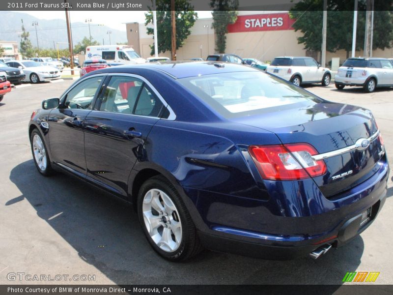 Kona Blue / Light Stone 2011 Ford Taurus SEL