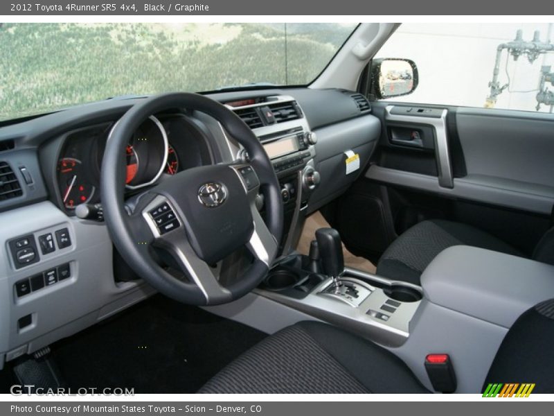 Black / Graphite 2012 Toyota 4Runner SR5 4x4