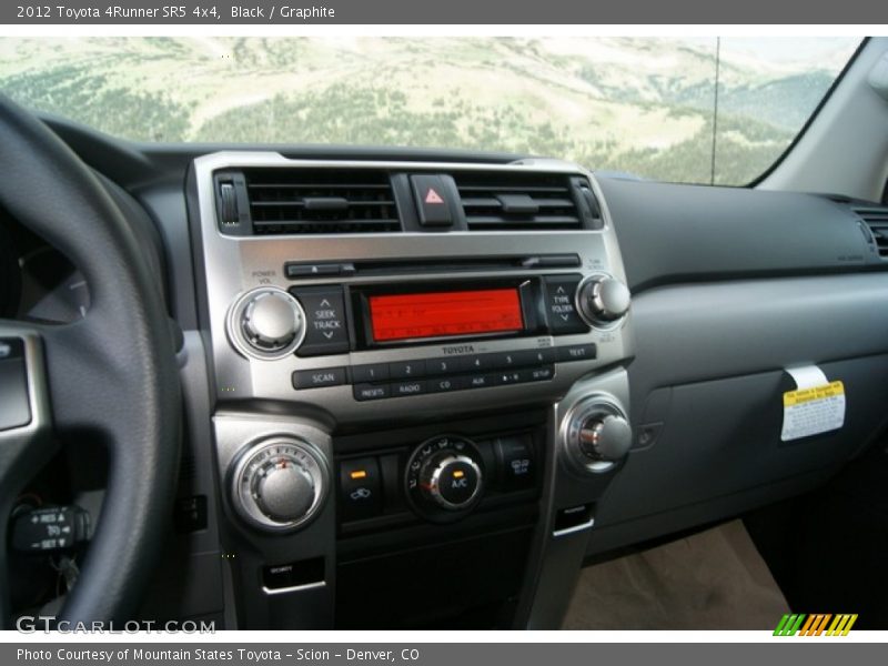 Black / Graphite 2012 Toyota 4Runner SR5 4x4