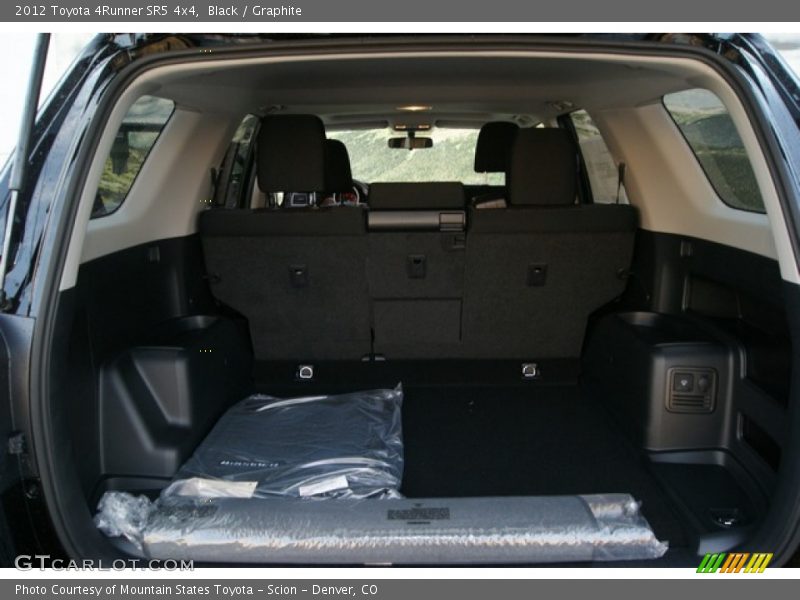 Black / Graphite 2012 Toyota 4Runner SR5 4x4