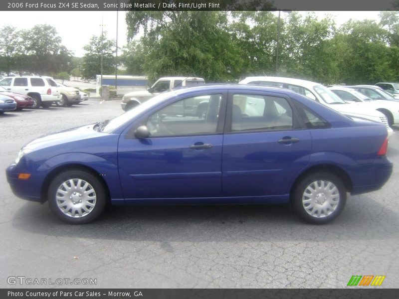 Sonic Blue Metallic / Dark Flint/Light Flint 2006 Ford Focus ZX4 SE Sedan