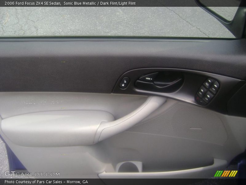 Sonic Blue Metallic / Dark Flint/Light Flint 2006 Ford Focus ZX4 SE Sedan