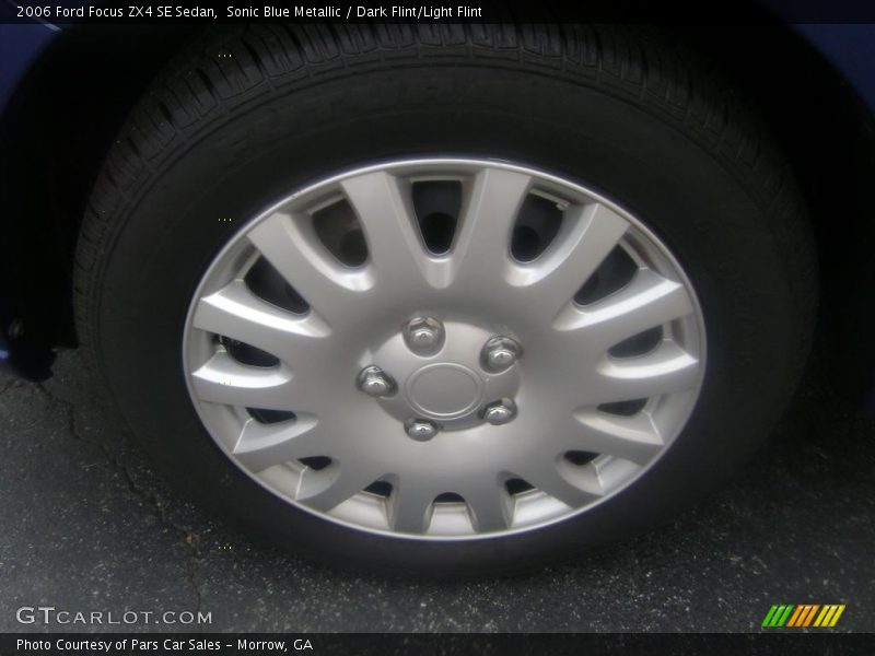 Sonic Blue Metallic / Dark Flint/Light Flint 2006 Ford Focus ZX4 SE Sedan