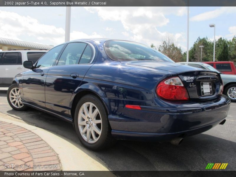 Sapphire Blue Metallic / Charcoal 2002 Jaguar S-Type 4.0