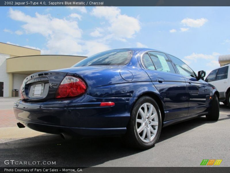 Sapphire Blue Metallic / Charcoal 2002 Jaguar S-Type 4.0