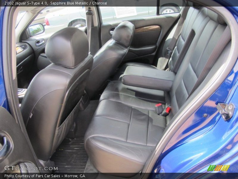 Sapphire Blue Metallic / Charcoal 2002 Jaguar S-Type 4.0