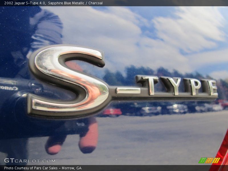 Sapphire Blue Metallic / Charcoal 2002 Jaguar S-Type 4.0