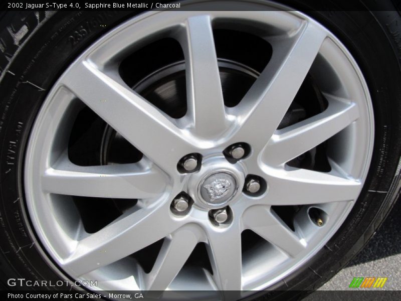 Sapphire Blue Metallic / Charcoal 2002 Jaguar S-Type 4.0