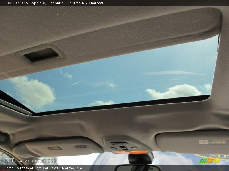 Sapphire Blue Metallic / Charcoal 2002 Jaguar S-Type 4.0