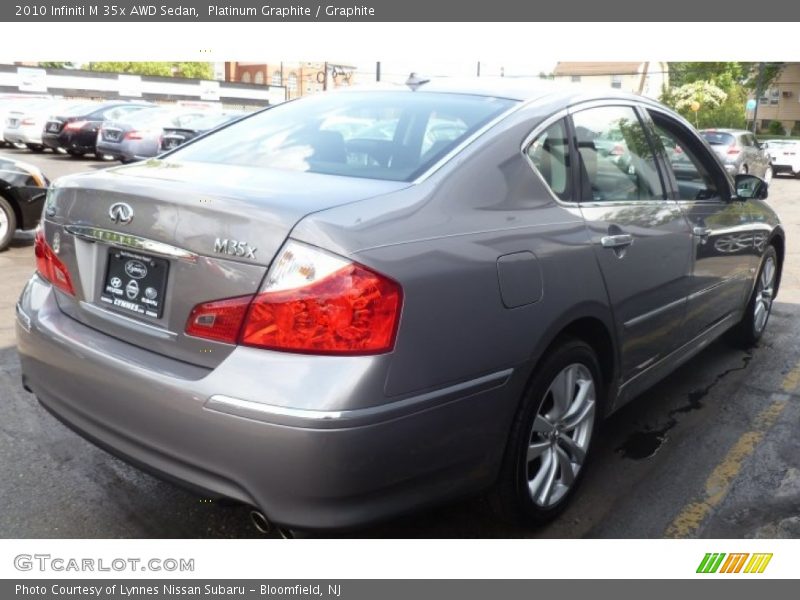 Platinum Graphite / Graphite 2010 Infiniti M 35x AWD Sedan