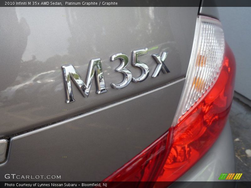 Platinum Graphite / Graphite 2010 Infiniti M 35x AWD Sedan