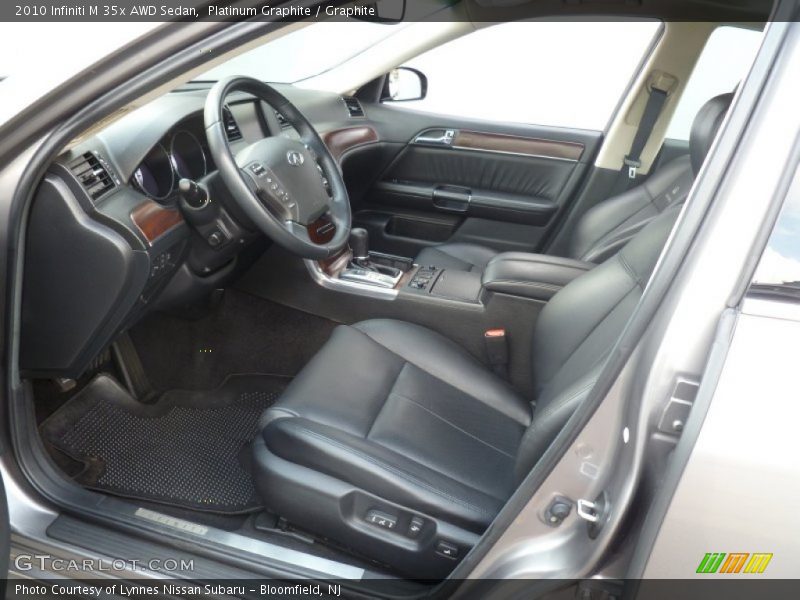 Platinum Graphite / Graphite 2010 Infiniti M 35x AWD Sedan