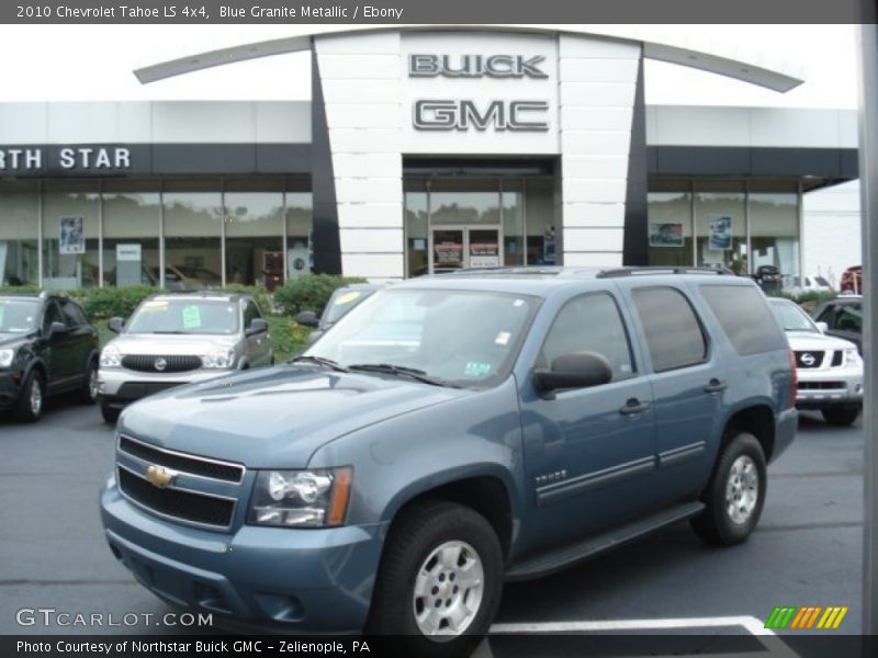 Blue Granite Metallic / Ebony 2010 Chevrolet Tahoe LS 4x4