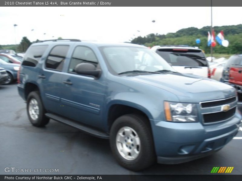 Blue Granite Metallic / Ebony 2010 Chevrolet Tahoe LS 4x4