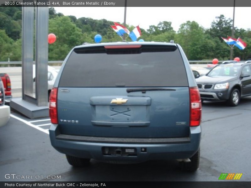 Blue Granite Metallic / Ebony 2010 Chevrolet Tahoe LS 4x4