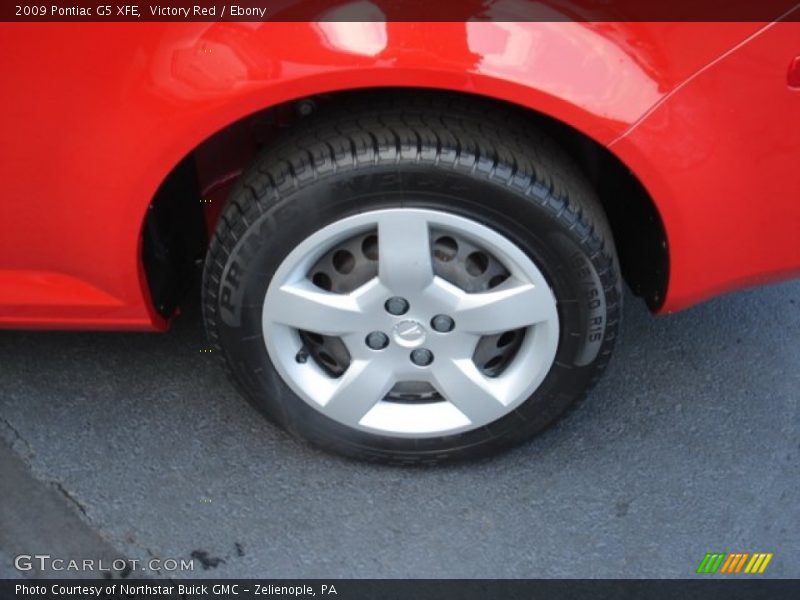 Victory Red / Ebony 2009 Pontiac G5 XFE