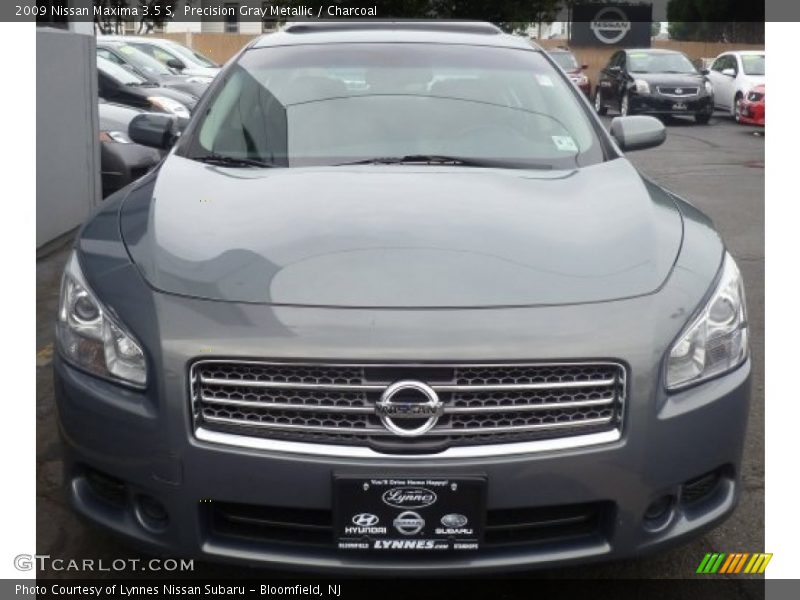 Precision Gray Metallic / Charcoal 2009 Nissan Maxima 3.5 S