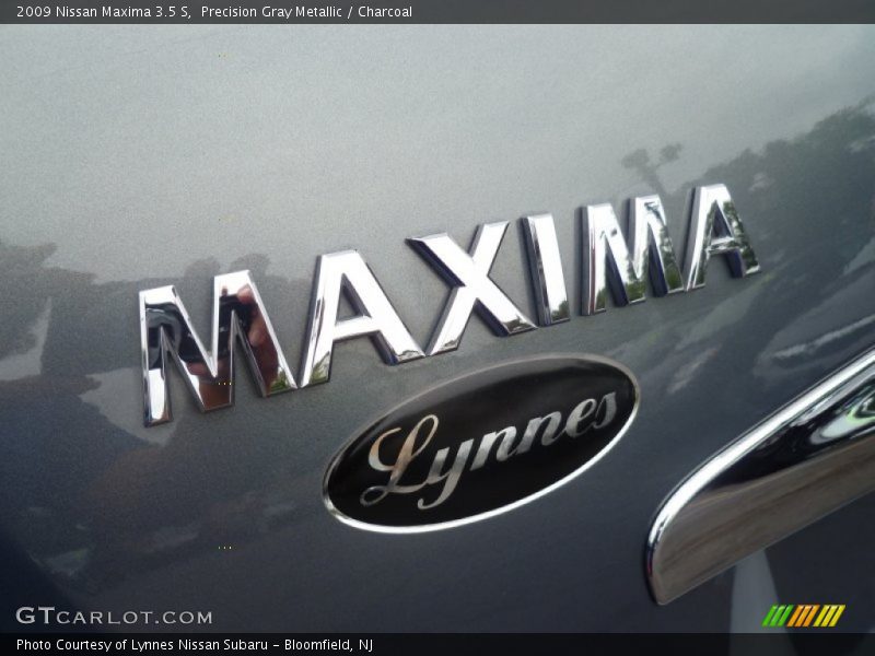 Precision Gray Metallic / Charcoal 2009 Nissan Maxima 3.5 S