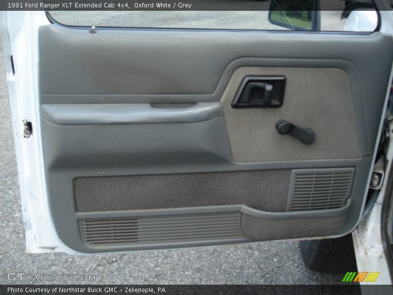 Oxford White / Grey 1991 Ford Ranger XLT Extended Cab 4x4