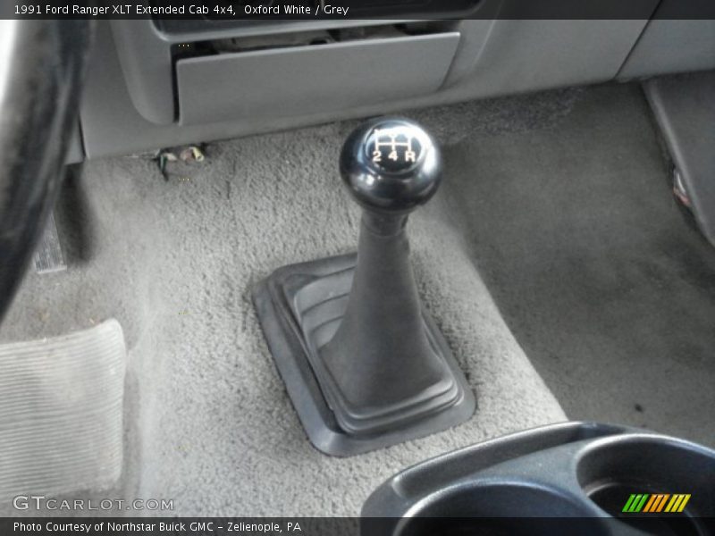 Oxford White / Grey 1991 Ford Ranger XLT Extended Cab 4x4