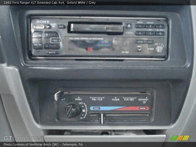 Oxford White / Grey 1991 Ford Ranger XLT Extended Cab 4x4