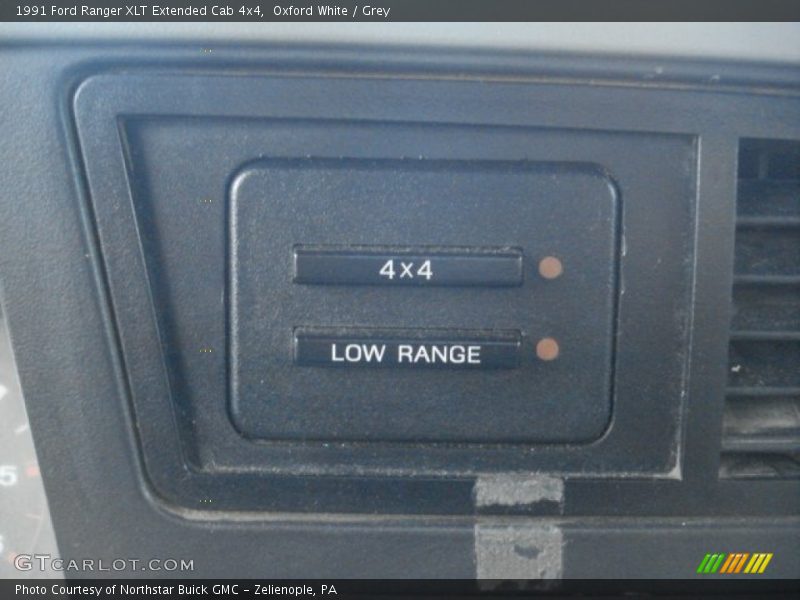 Oxford White / Grey 1991 Ford Ranger XLT Extended Cab 4x4