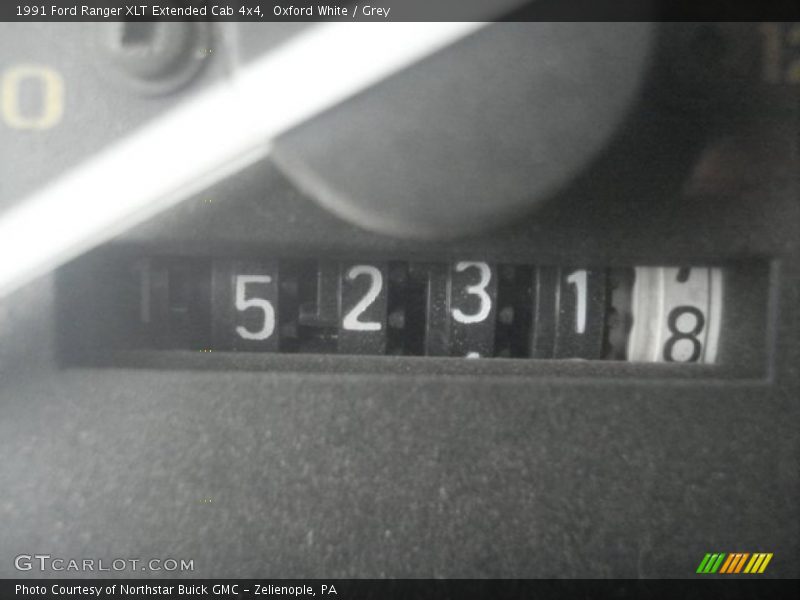 Oxford White / Grey 1991 Ford Ranger XLT Extended Cab 4x4