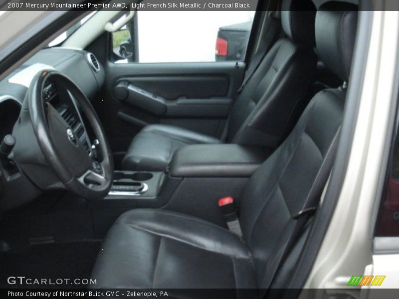 Light French Silk Metallic / Charcoal Black 2007 Mercury Mountaineer Premier AWD