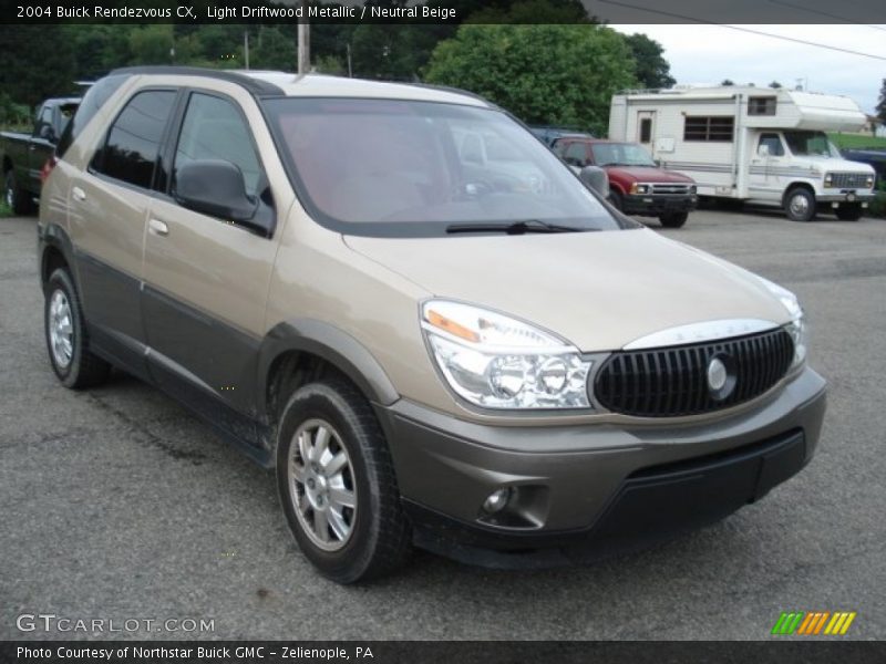 Light Driftwood Metallic / Neutral Beige 2004 Buick Rendezvous CX