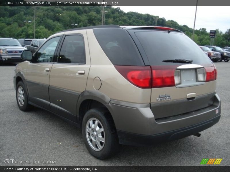 Light Driftwood Metallic / Neutral Beige 2004 Buick Rendezvous CX