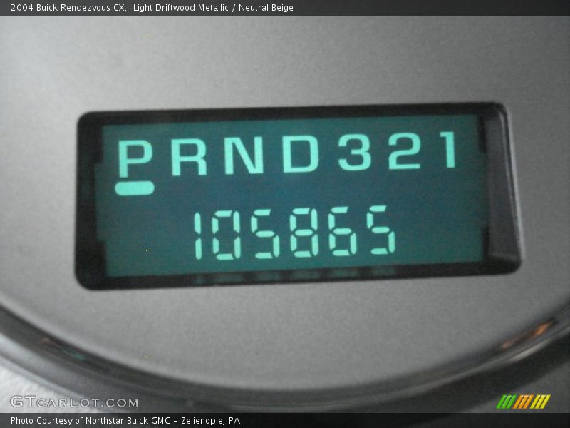 Light Driftwood Metallic / Neutral Beige 2004 Buick Rendezvous CX