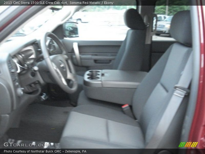 Sonoma Red Metallic / Ebony 2013 GMC Sierra 1500 SLE Crew Cab 4x4