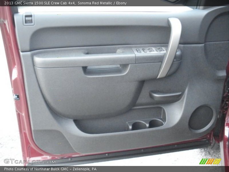 Sonoma Red Metallic / Ebony 2013 GMC Sierra 1500 SLE Crew Cab 4x4