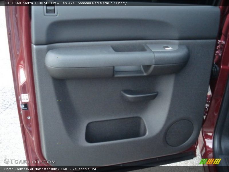 Sonoma Red Metallic / Ebony 2013 GMC Sierra 1500 SLE Crew Cab 4x4