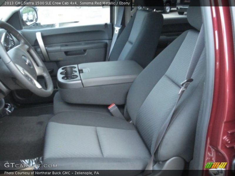 Sonoma Red Metallic / Ebony 2013 GMC Sierra 1500 SLE Crew Cab 4x4