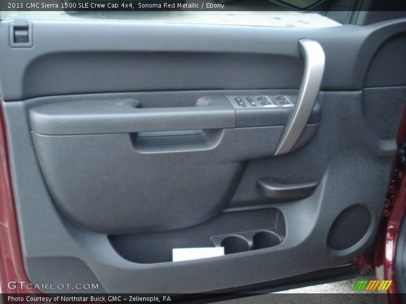 Sonoma Red Metallic / Ebony 2013 GMC Sierra 1500 SLE Crew Cab 4x4