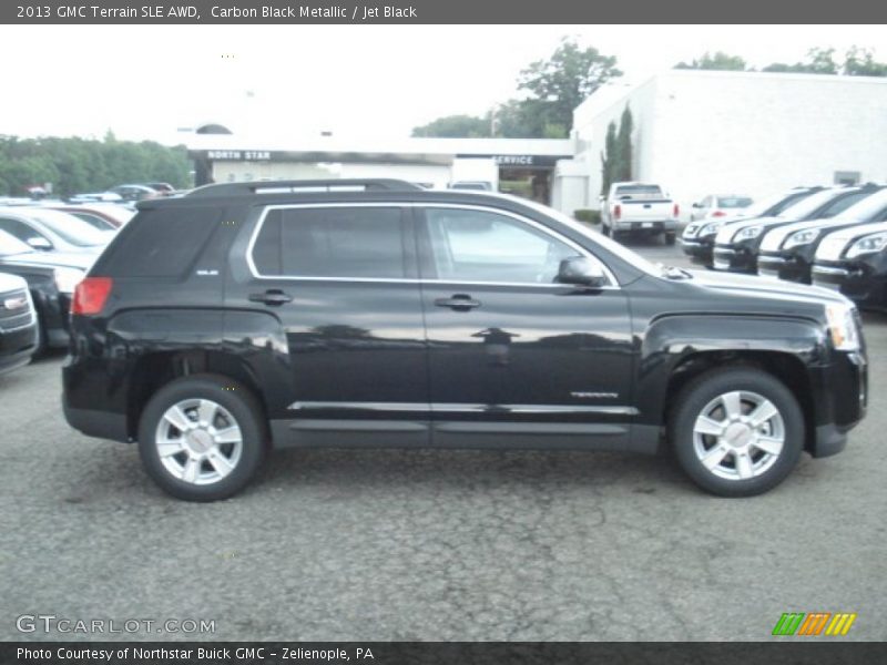 Carbon Black Metallic / Jet Black 2013 GMC Terrain SLE AWD