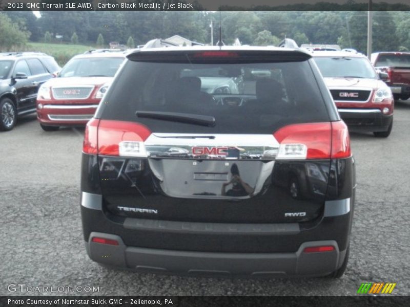 Carbon Black Metallic / Jet Black 2013 GMC Terrain SLE AWD