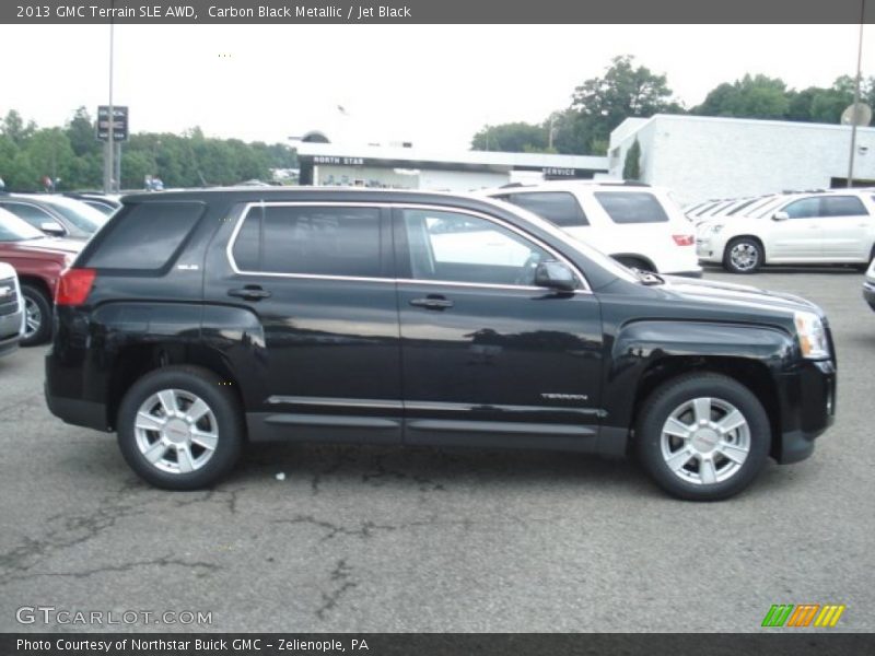 Carbon Black Metallic / Jet Black 2013 GMC Terrain SLE AWD