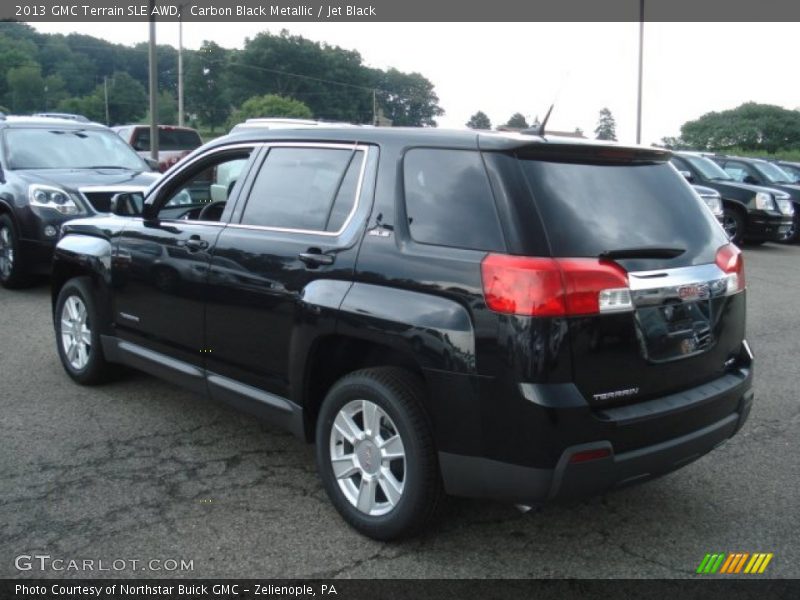 Carbon Black Metallic / Jet Black 2013 GMC Terrain SLE AWD