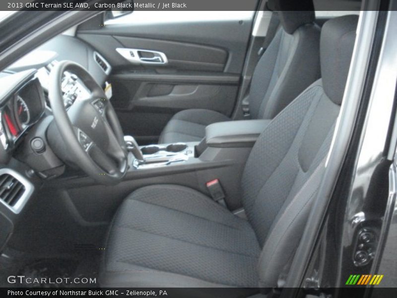 Carbon Black Metallic / Jet Black 2013 GMC Terrain SLE AWD