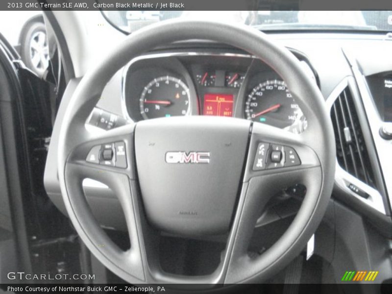 Carbon Black Metallic / Jet Black 2013 GMC Terrain SLE AWD