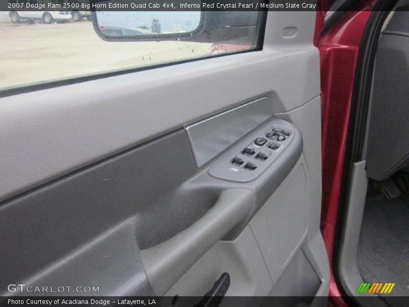 Inferno Red Crystal Pearl / Medium Slate Gray 2007 Dodge Ram 2500 Big Horn Edition Quad Cab 4x4