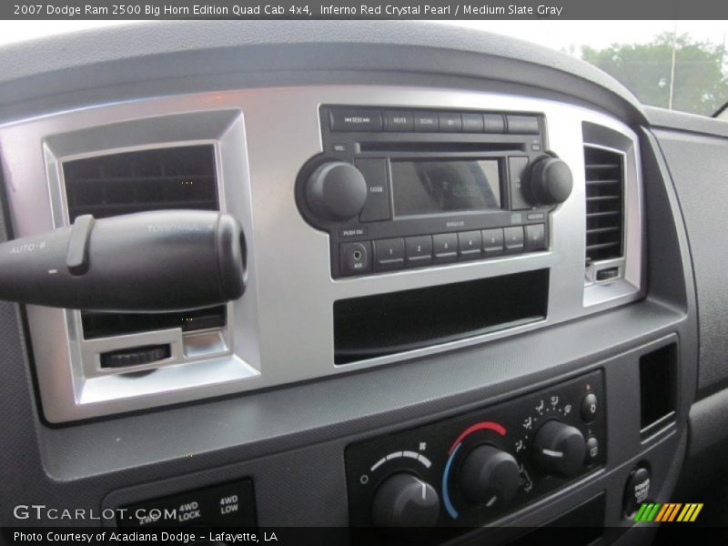 Inferno Red Crystal Pearl / Medium Slate Gray 2007 Dodge Ram 2500 Big Horn Edition Quad Cab 4x4