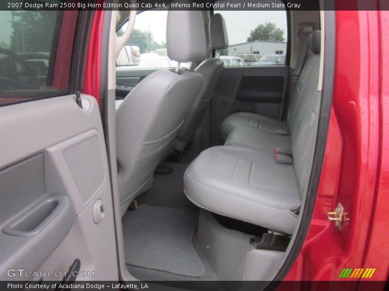Inferno Red Crystal Pearl / Medium Slate Gray 2007 Dodge Ram 2500 Big Horn Edition Quad Cab 4x4
