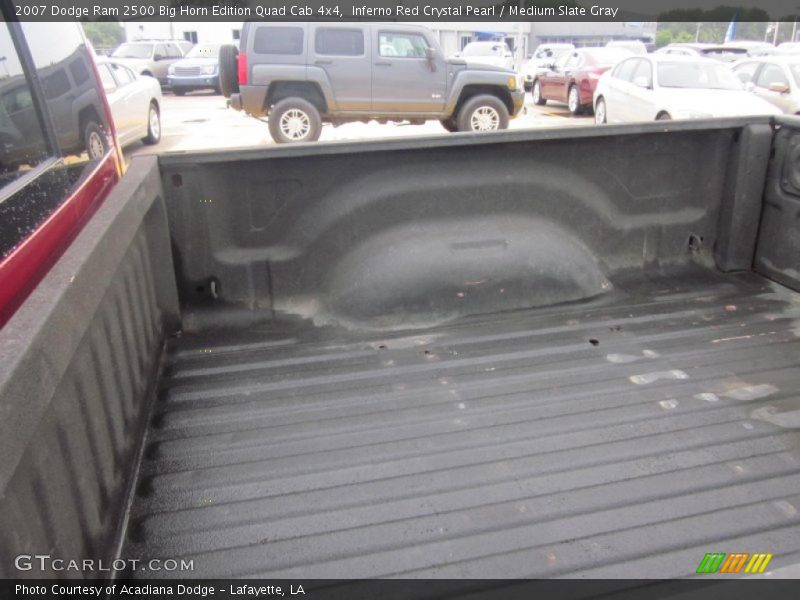 Inferno Red Crystal Pearl / Medium Slate Gray 2007 Dodge Ram 2500 Big Horn Edition Quad Cab 4x4