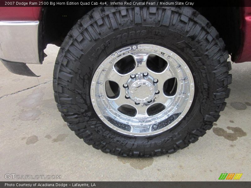 Inferno Red Crystal Pearl / Medium Slate Gray 2007 Dodge Ram 2500 Big Horn Edition Quad Cab 4x4