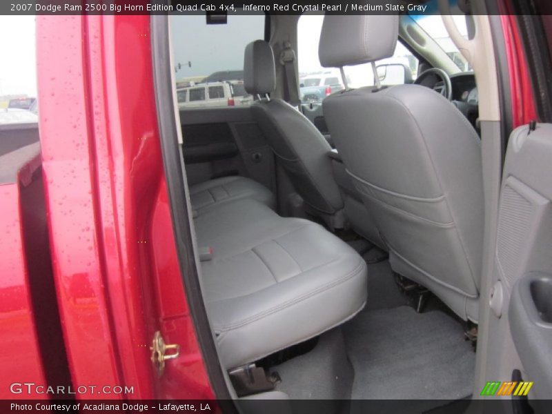 Inferno Red Crystal Pearl / Medium Slate Gray 2007 Dodge Ram 2500 Big Horn Edition Quad Cab 4x4