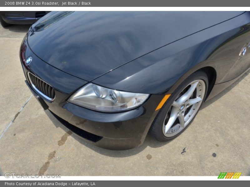 Jet Black / Black 2008 BMW Z4 3.0si Roadster